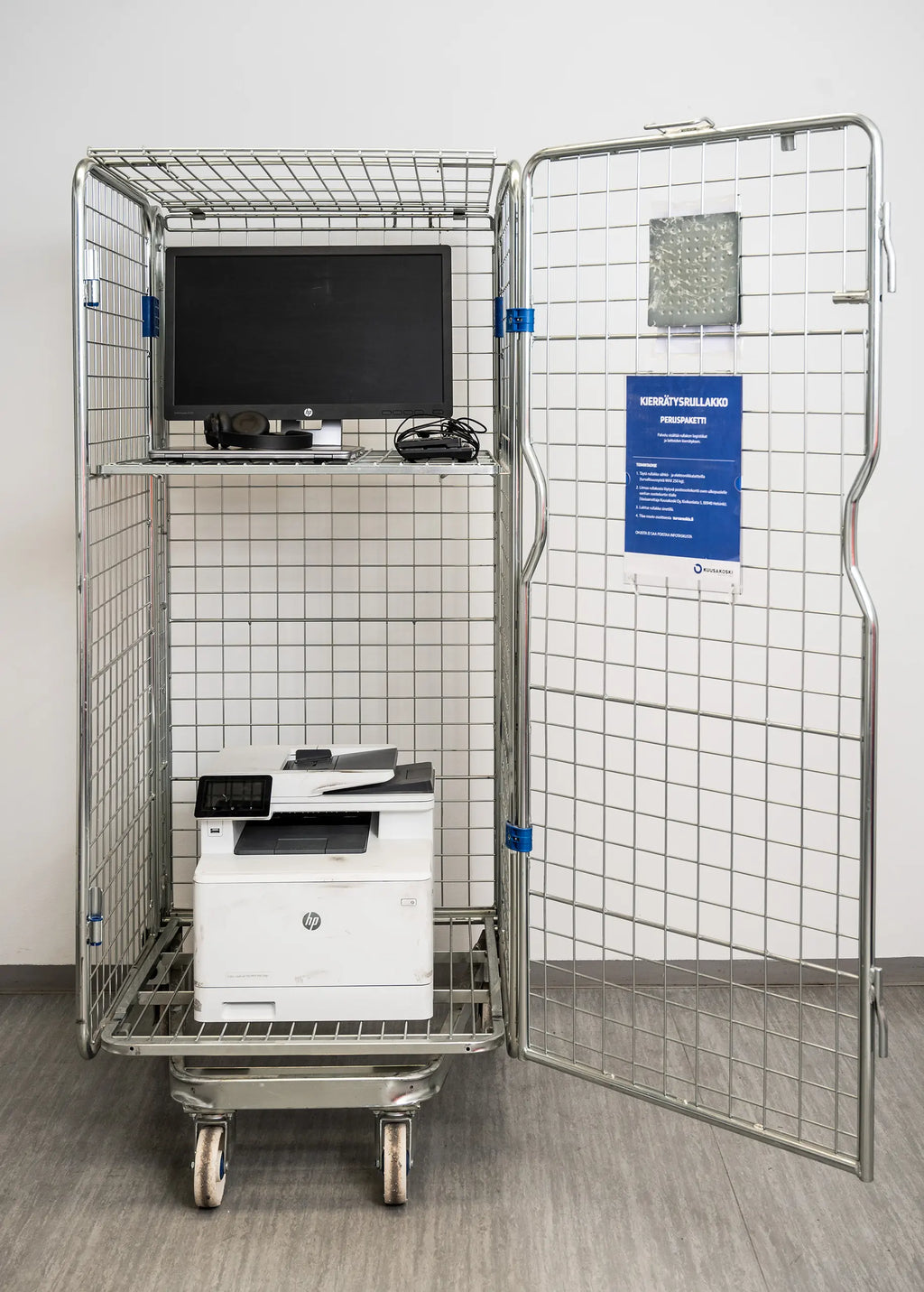 Kierrätysrullakko (ei tuhoustodistusta)