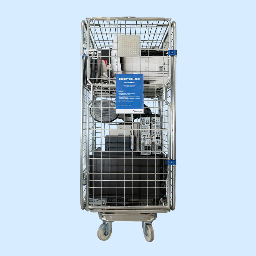 Kierrätysrullakko (ei tuhoustodistusta)